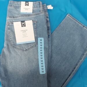 Women's Medium Wash Straight Jean